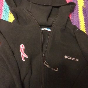 Columbia Breast Cancer Awareness Fleece Zip up